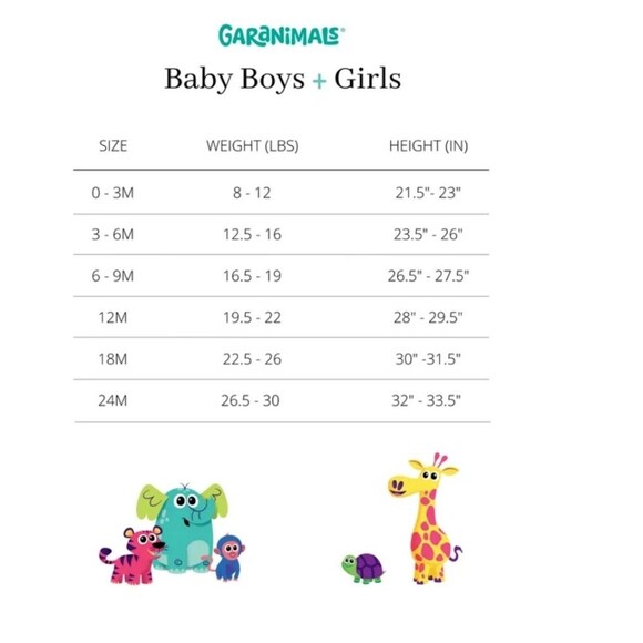 Garanimals Baby Girl Shorts Set, 2-Pack, Size 0-3m - Picture 4 of 4